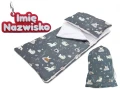 Śpiworek niebieski las zawieszka.webp